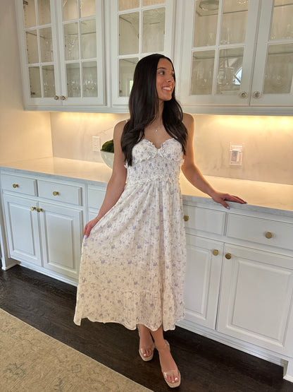 Lyla Floral Midi Dress