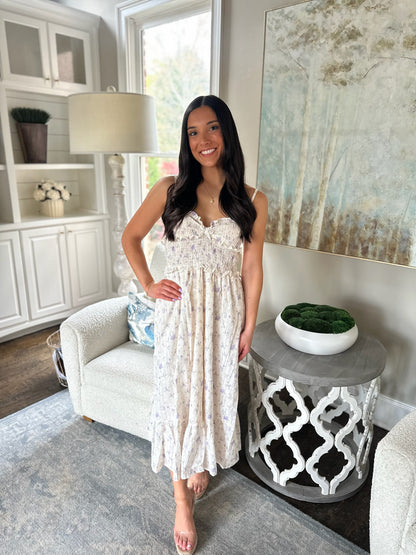 Lyla Floral Midi Dress