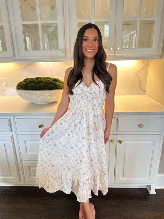 Lyla Floral Midi Dress