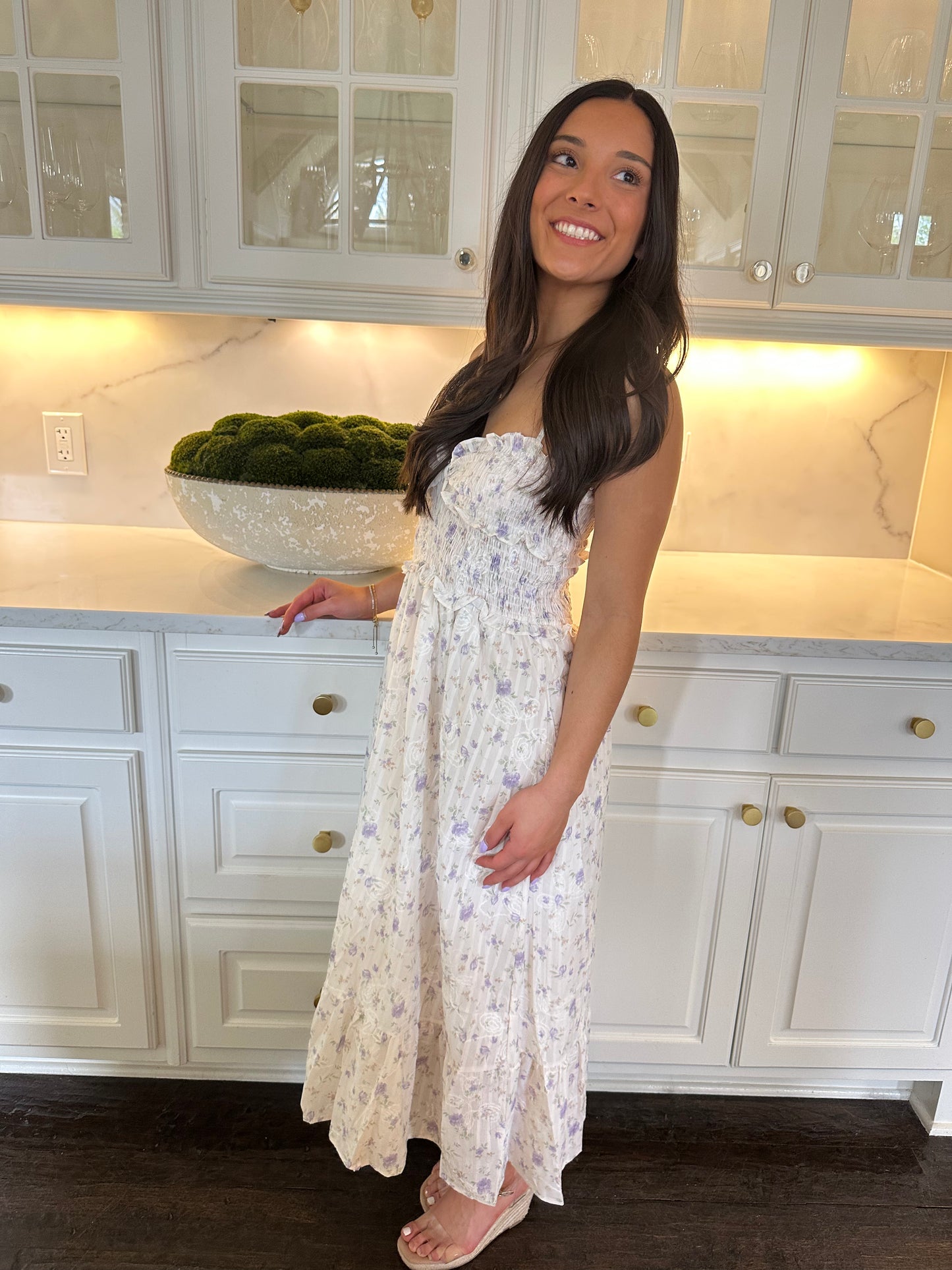 Lyla Floral Midi Dress